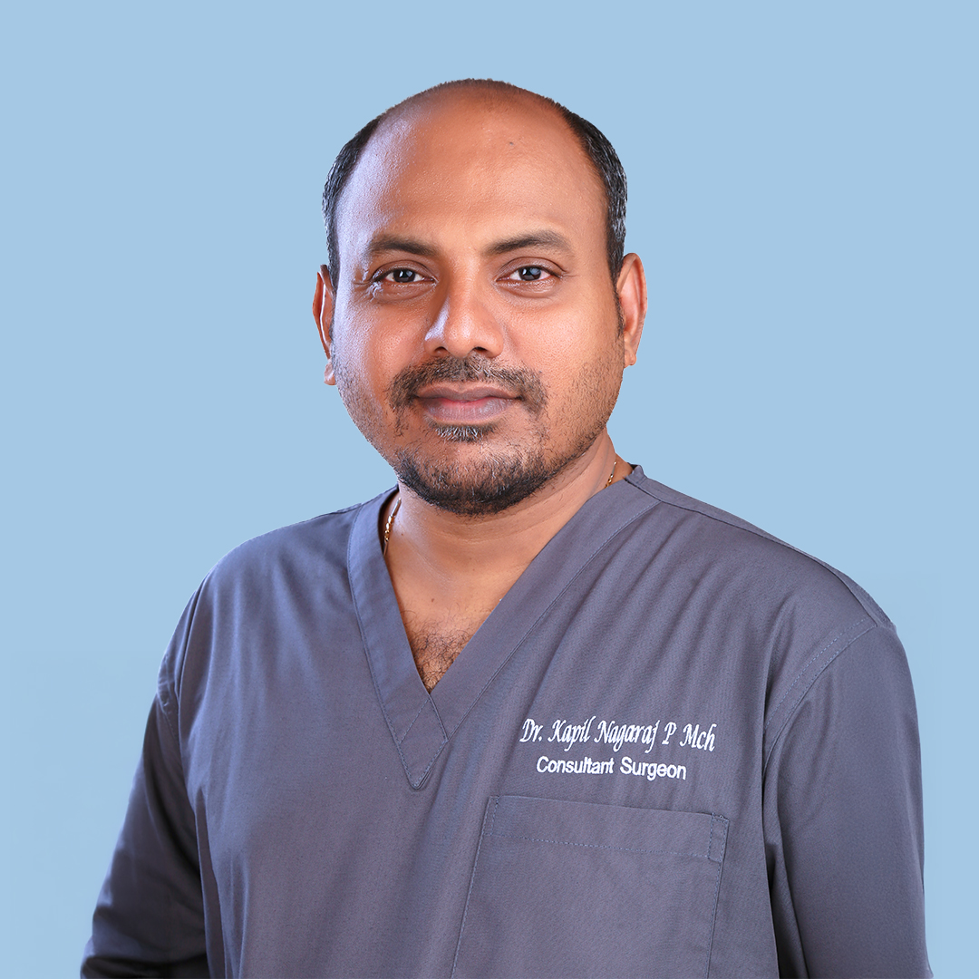 K. Kapil Nagaraj, Gastroenterologist at Bombay Hospital and Medical Research Institute in South Mumbai with special skills in the field of endoscopy.